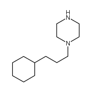 1-(3-环己基丙基)-哌嗪结构式