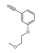 3-(2-甲氧基乙氧基)苯甲腈结构式