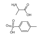 H-Ala-OH p-toluenesulfonic acid salt结构式