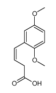 4-(2,5-dimethoxyphenyl)but-3-enoic acid Structure
