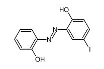 4-iodo-2,2'-azo-di-phenol Structure