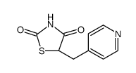 2,4-Thiazolidinedione, 5-(4-pyridinylmethyl)结构式
