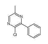 2-chloro-5-methyl-3-phenylpyrazine Structure