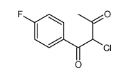 1,3-Butanedione, 2-chloro-1-(4-fluorophenyl)- (9CI) Structure