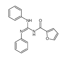 N-(dianilinomethylidene)furan-2-carboxamide结构式