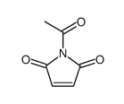 1-acetylpyrrole-2,5-dione结构式