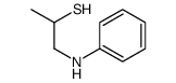 1-anilinopropane-2-thiol Structure
