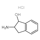 2-氨基茚满-1-醇盐酸盐结构式