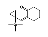 2-[(1-trimethylsilylcyclopropyl)methylidene]cyclohexan-1-one Structure