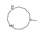 8-methyl-1,4,8-triazacycloundecane Structure