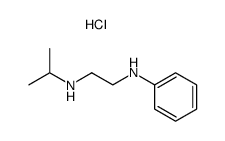 N-phenyl-N'-isopropylethylenediamine dihydrochloride Structure