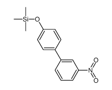 trimethyl-[4-(3-nitrophenyl)phenoxy]silane结构式