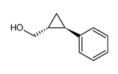 (2-phenylcyclopropyl)methanol Structure
