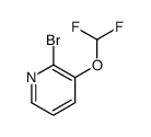 2-Bromo-3-(difluoromethoxy)-pyridine structure