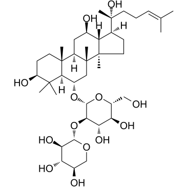 R-三七皂苷R2结构式