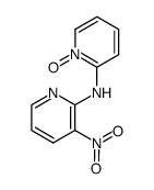 2-(3-nitro-2-pyridylamino)pyridine 1-oxide Structure