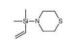 4-[Dimethyl(vinyl)silyl]thiomorpholine Structure