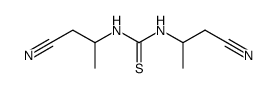 N,N'-bis-(2-cyano-1-methyl-ethyl)-thiourea结构式