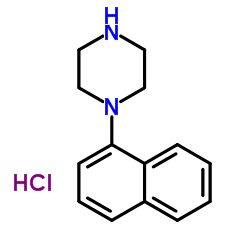 1-萘酚哌嗪盐酸盐结构式