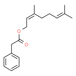 neryl phenyl acetate Structure