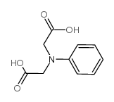 Glycine,N-(carboxymethyl)-N-phenyl- structure