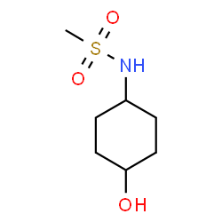 N-(4-羟基环己基)甲磺酰胺结构式