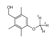 [2,3,6-trimethyl-4-(trideuteriomethoxy)phenyl]methanol Structure