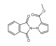 1-phthalimido-2-carbomethoxy-1H-pyrrole Structure