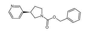 benzyl (R)-3-pyridin-3-ylpyrrolidine-1-carboxylate Structure