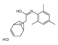 2-(8-azabicyclo[3.2.1]oct-3-en-8-yl)-N-(2,4,6-trimethylphenyl)acetamide,hydrochloride结构式