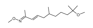 10-methoxy-6,10-dimethyl-3-undecen-2-one结构式