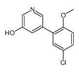 5-(5-chloro-2-methoxyphenyl)pyridin-3-ol Structure