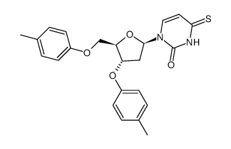 4-thio-5',3'-di-O-p-tolyl-2'-deoxyuridine Structure