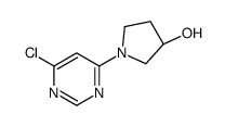 (S)-1-(6-氯-嘧啶-4-基)-吡咯烷-3-醇结构式
