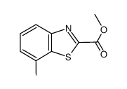 7-Methyl-Benzothiazole-2-Carboxylic Acid Methyl Ester Structure
