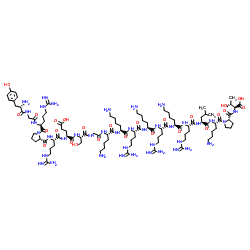 TYR-PDGF A-CHAIN (194-211) Structure