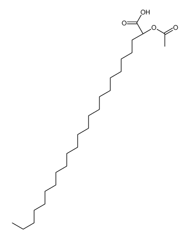 (2S)-2-acetyloxytetracosanoic acid Structure