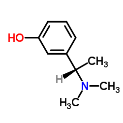3-(1-(S)-(N,N-二甲基氨基)乙基)苯酚结构式