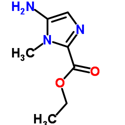 Ethyl 5-amino-1-methyl-1H-imidazole-2-carboxylate Structure
