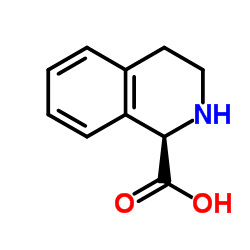 (R)-1,2,3,4-四氢-1-异喹啉甲酸结构式