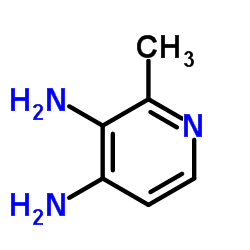 2-甲基吡啶-3,4-二胺结构式