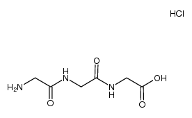 glycyl-glycyl-glycine hydrochloride结构式