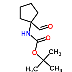 N-t-BOC-Cycloleucinal Structure