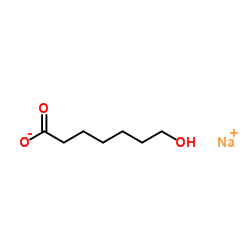 7-Hydroxyheptanoic Acid Sodium Salt Structure