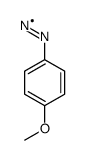 1-(λ2-azanylideneamino)-4-methoxybenzene Structure