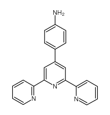 4'-(4-氨基苯基)-2,2':6',2-三联吡啶结构式