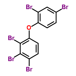 2,2',3,4,4'-五溴联苯醚结构式