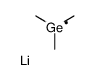 lithium,trimethylgermanium Structure