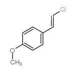 1-(-2-氯-乙烯基)-4-甲氧基苯结构式