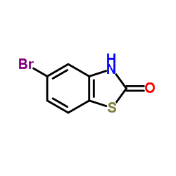 2(3H)-5-溴苯并噻唑酮结构式